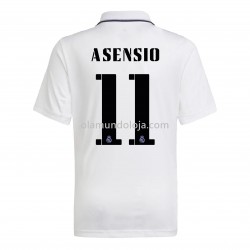 Camisola Real Madrid Asensio 11 Equipamento Primeiro 2022-2023 Manga Corta